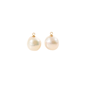 Pendants for earrings white freshwater pearls by Susan Brandt Jewelry 